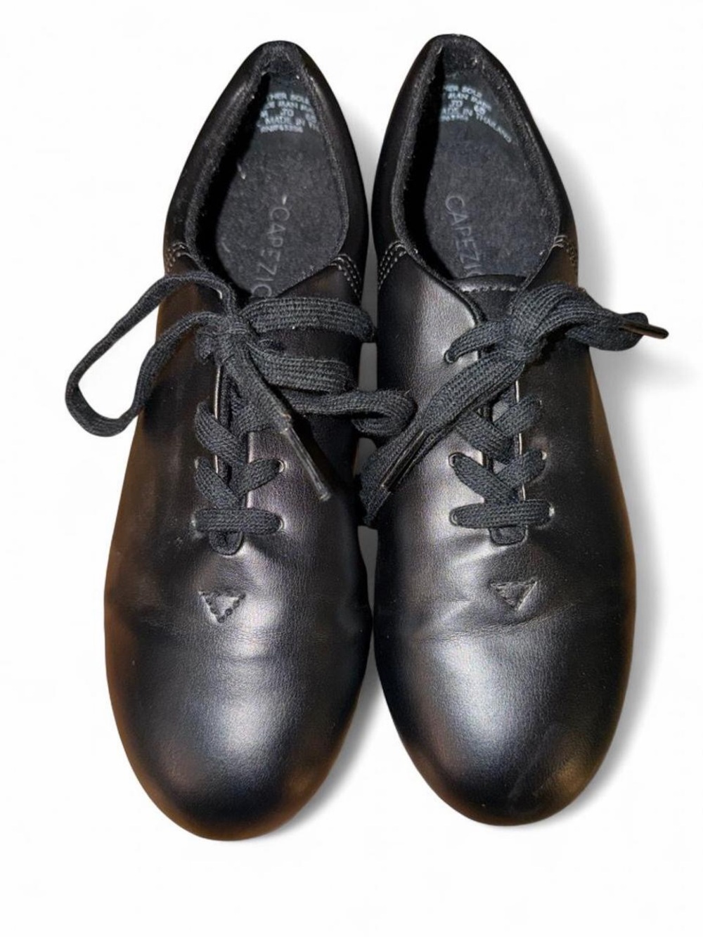 Capezio Black leather tap shoes